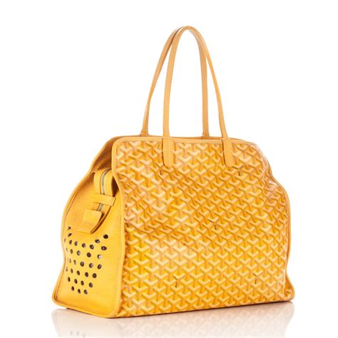 goyard hardy dog bag|Goyard dog collars for sale.